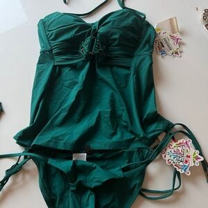 BECCA Green Tankini S